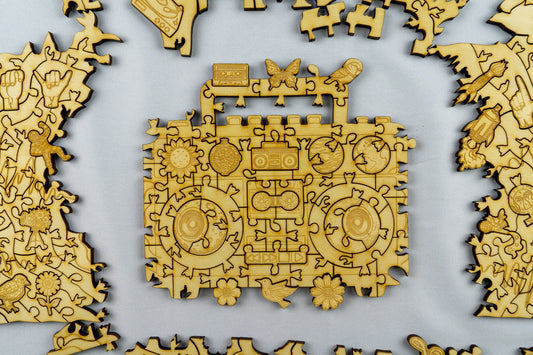 Future Kids Wooden Puzzle