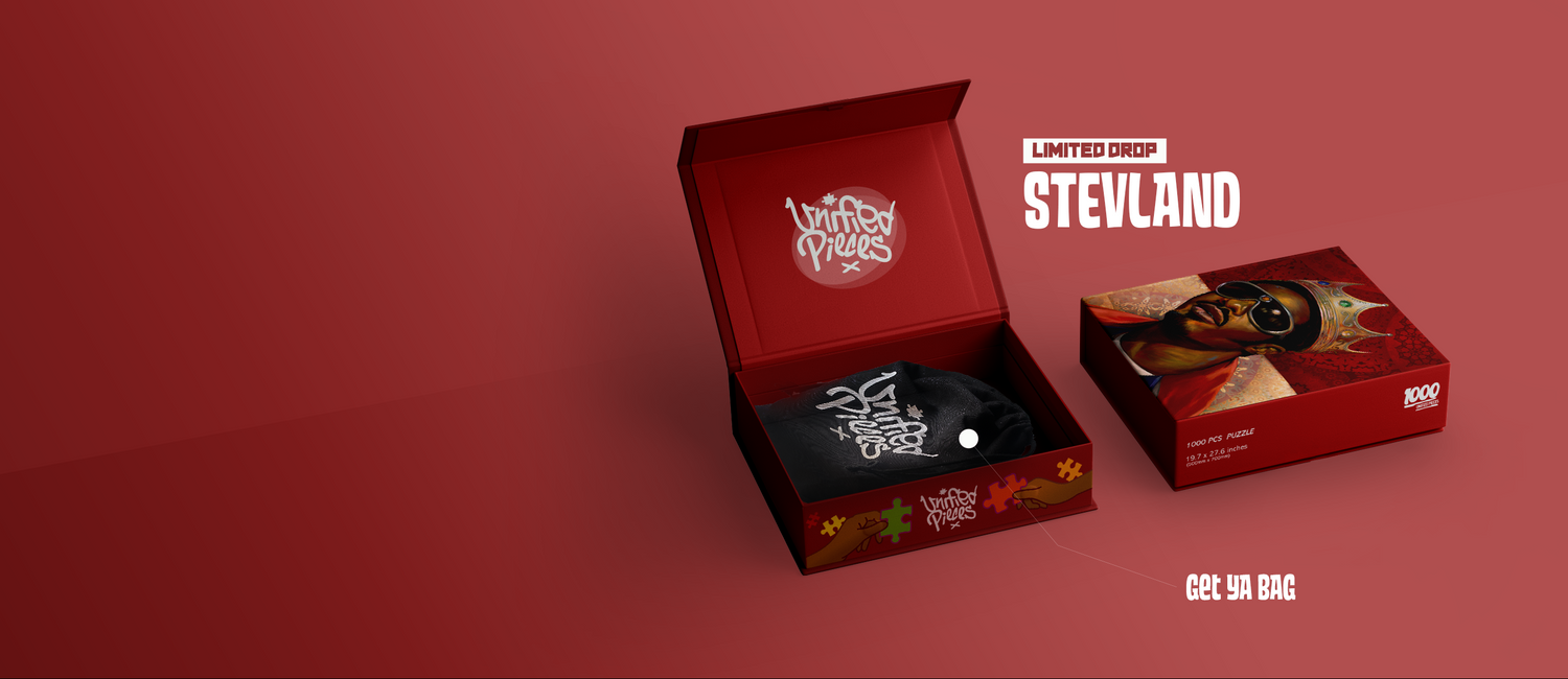 Stevland Puzzle - Unified Pieces | Black-Owned Jigsaw Puzzle Company | 1000 Pieces