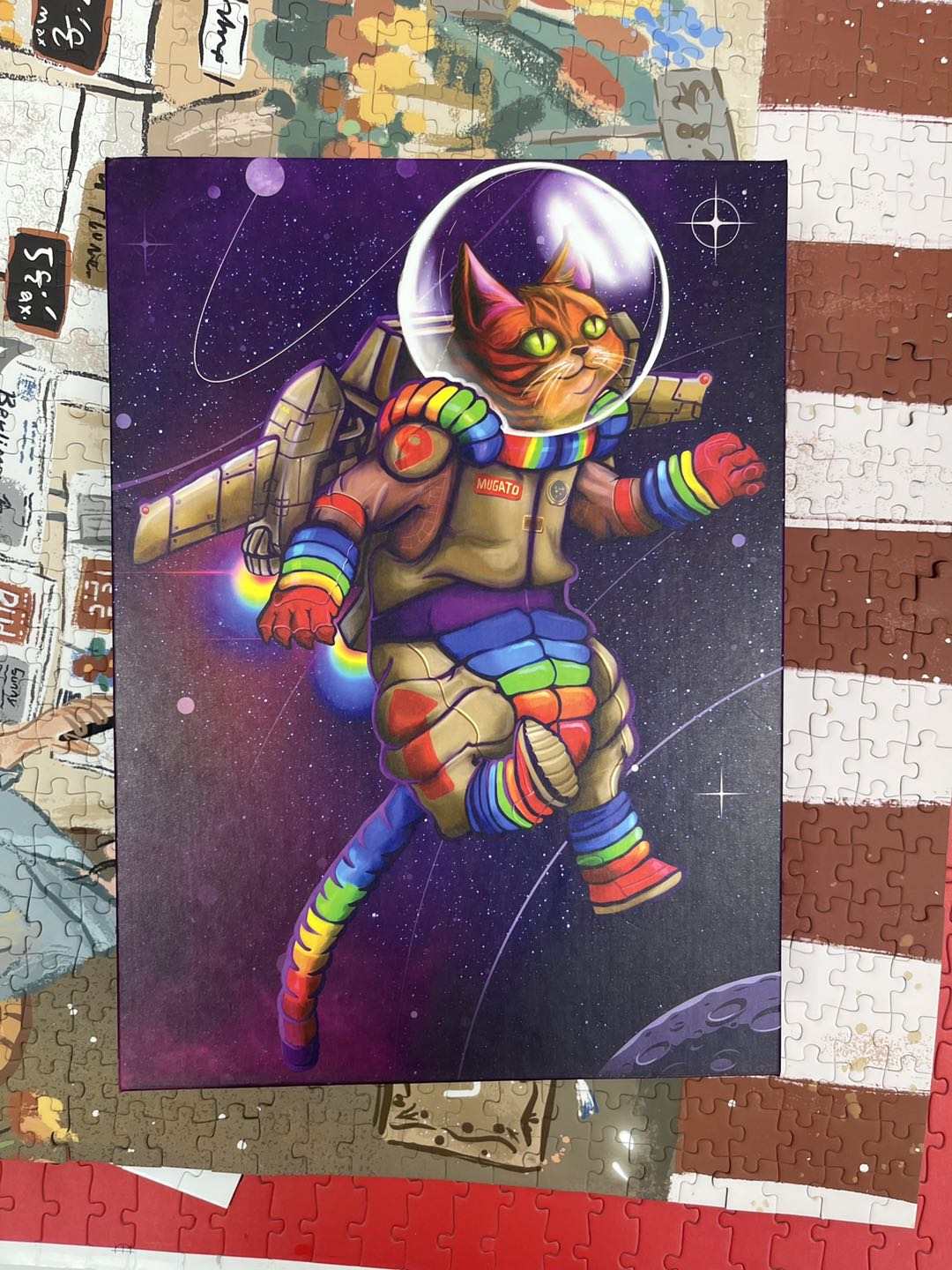 The Catstornaaut - A Unique Puzzle by Unified Pieces