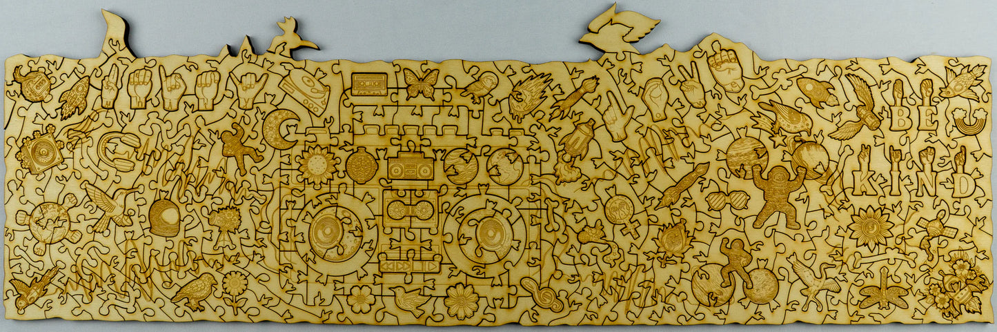 Future Kids Wooden Puzzle