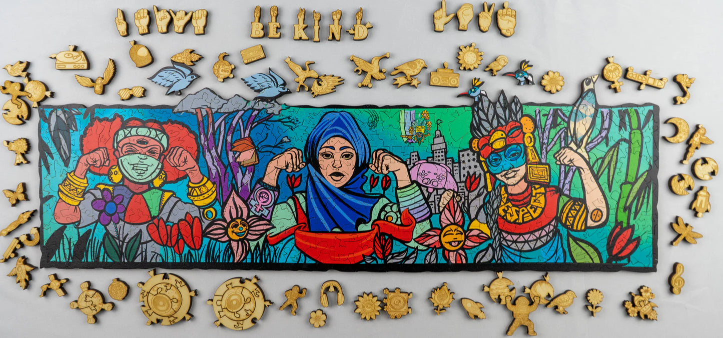 Future Kids Wooden Puzzle