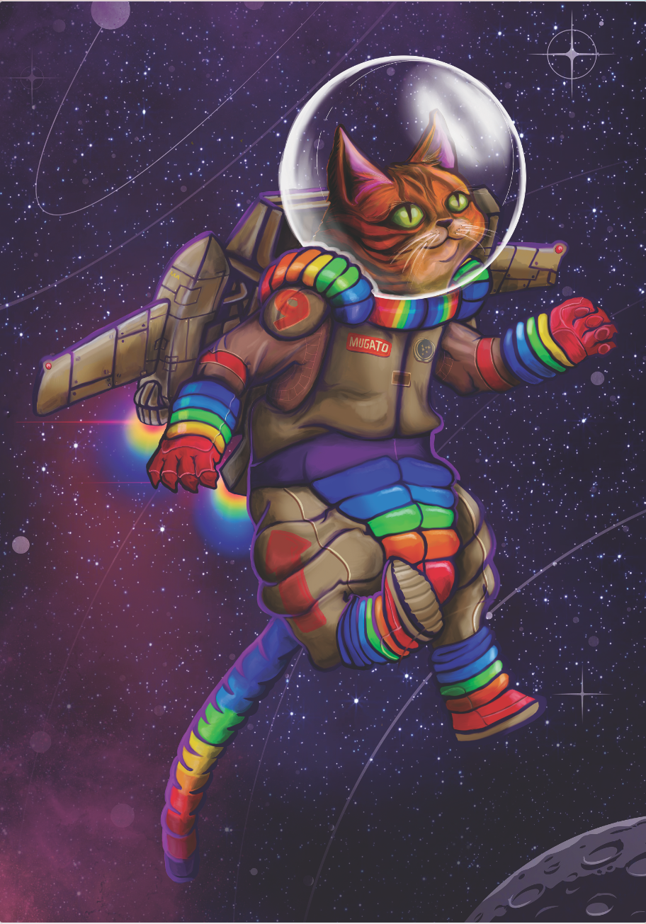 The Catstornaaut - A Unique Puzzle by Unified Pieces